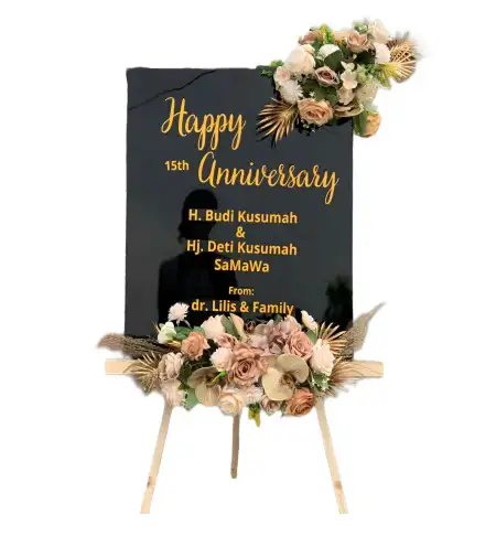 Papan Bunga Akrilik Karangjompo